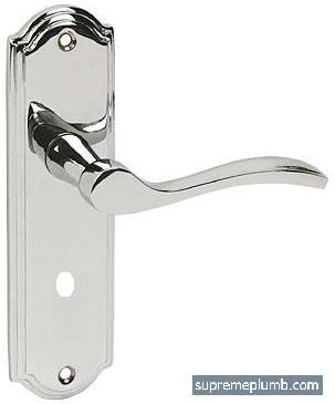 Seville Lever Bathroom Chrome Plated